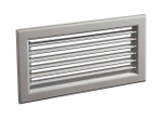 Решетка с горизонтальными жалюзи Diaflex RAG 200х150
