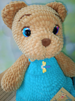 Вязанная авторская игрушка ручной работы в единственном экземпляре.