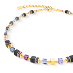 Колье Coeur de Lion Black-Purple 3043/10-1308