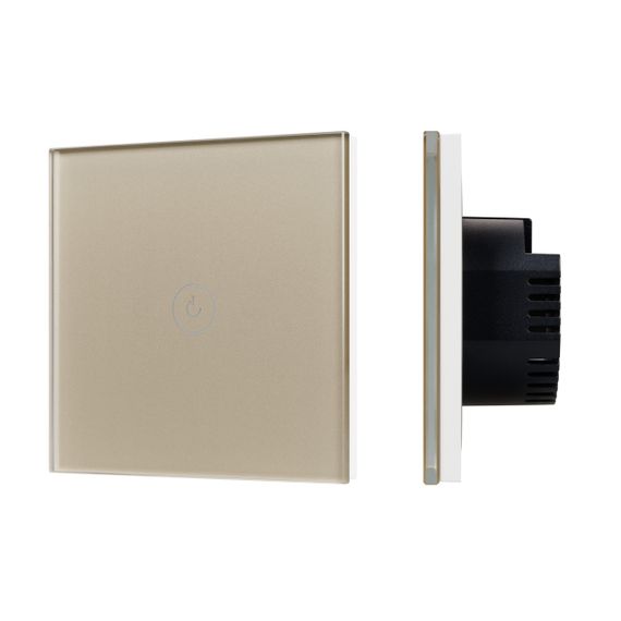 Выключатель сенсорный SWT-OMALI-S01-ZB-GD (250V, 10A, Zigbee) Arlight 050037