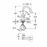 Смеситель для кухни Grohe Zedra 2019 32294DC2