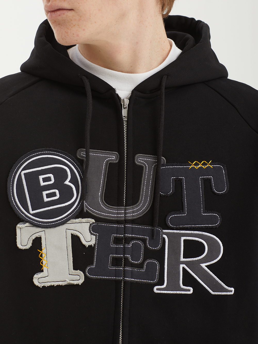 Мужская Толстовка Patchwork Zip-thru