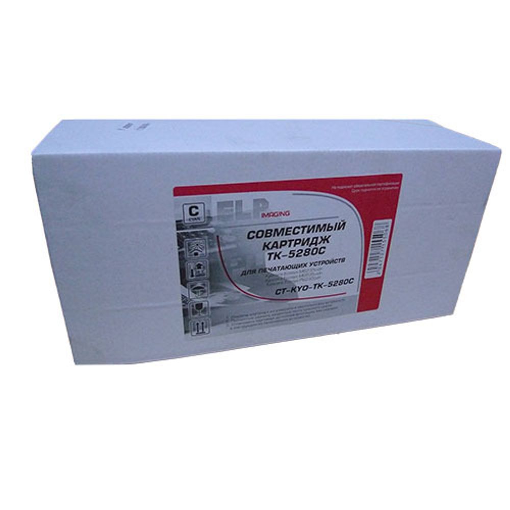 Тонер-картридж ELP, аналог Kyocera TK-5280C для Ecosys M6235cidn/M6635cidn/P6235cdn cyan