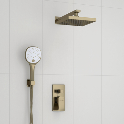 A16040 Встраиваемый комплект для душа с верхней душевой насадкой и лейкой