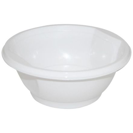 Одноразовая тарелка суповая 600мл белая (50/450шт)