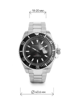 Часы механические Neptune Automatic, зеленые