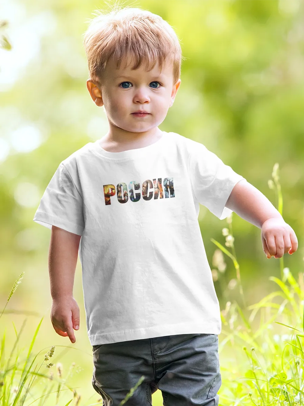 Футболка с гербом России