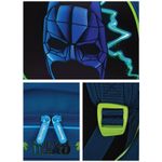 Рюкзак Berlingo Kids "Super hero" 36*27*12см, 1 отделение, 2 кармана, эргономичная спинка, LED кант