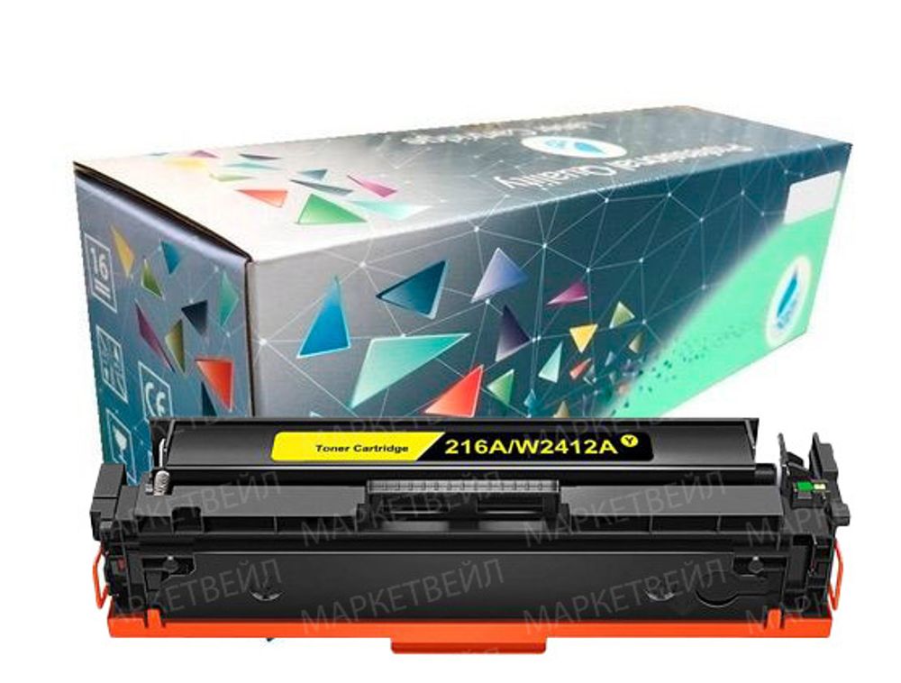Картридж для HP W 2412A LJPC M182/M183 0.85K Yellow С ЧИПОМ AQUAMARINE (Совместимый)