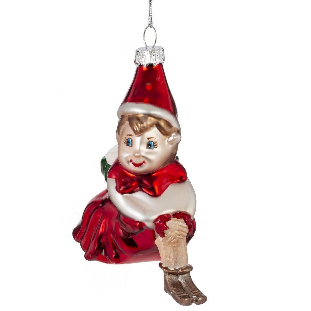 GAEM Украшение новогоднее "Девочка-эльф", L10 W6 H10,5 см