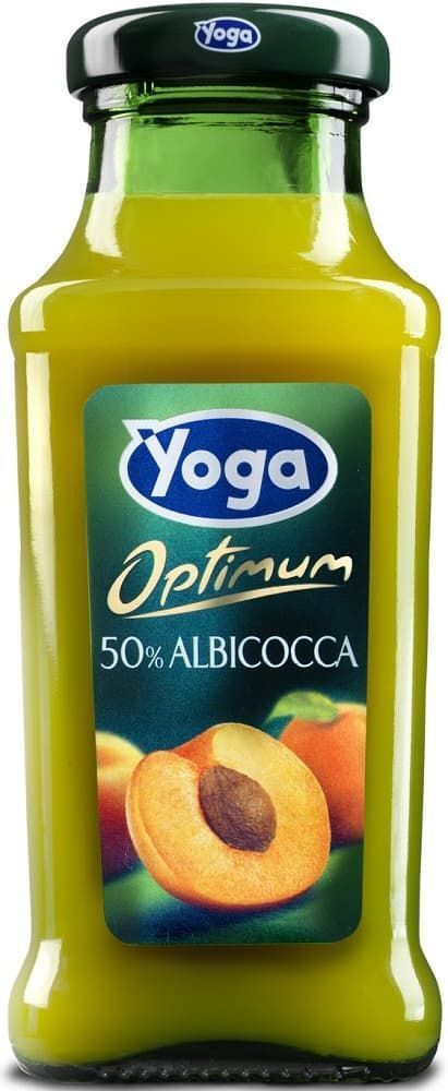 Yoga Optimum Абрикос 0.2 л. - стекло(24 шт.)