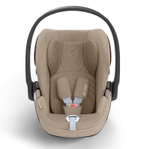 Коляска 3 в 1 Cybex Priam IV Rosegold complete и автокресло Cloud T i-Size Cozy Beige Plus Sepia Black