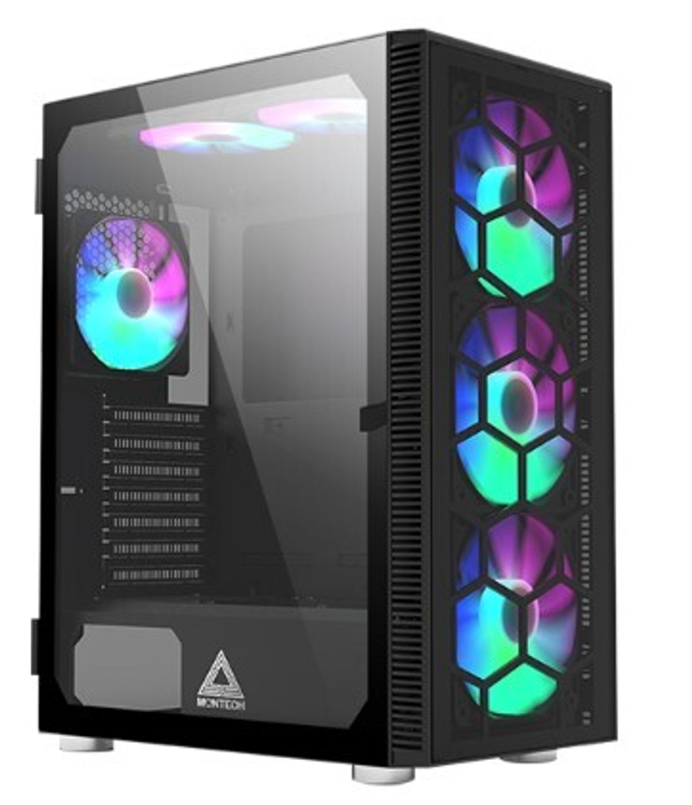 Корпус ATX Montech X3 GLASS