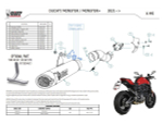 D.048.LC5T MIVV X-M5 SILENCER TITANIUM CARBON (M 937)