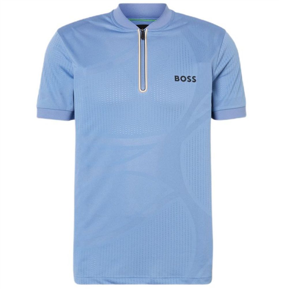 Мужская теннисная футболка BOSS TOC Serve 3 - light/pastele blue