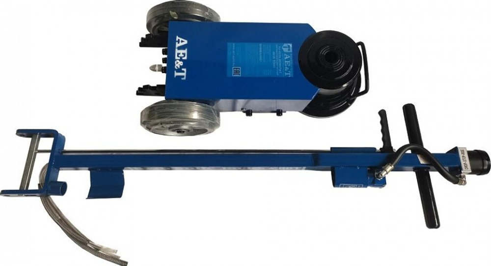 Домкрат пневмо-гидравлический подкатной AE&T HJ-40/20 профессиональный (2 места)