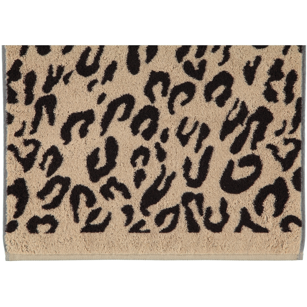 Полотенце 30x50 Cawo Instinct Leopard 563 коричневое