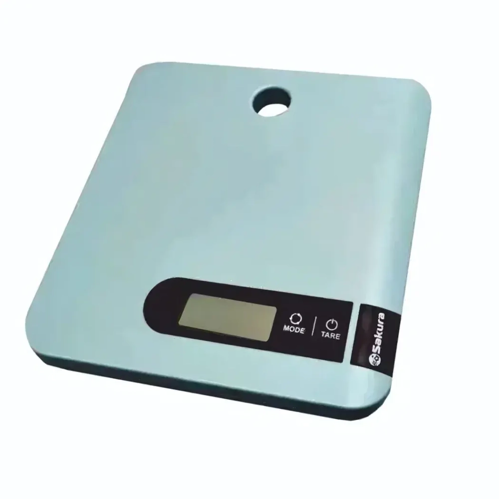 Весы кухон SA-6051BL 5кг элек голубой