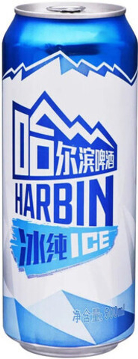 Пиво Харбин Ледяное / Harbin Ice Can 0.5л - 12шт