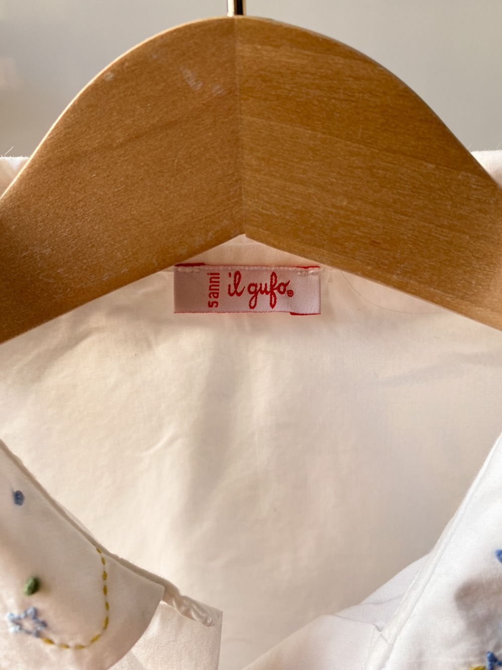 Хлопковая блузка  Il Gufo, 110