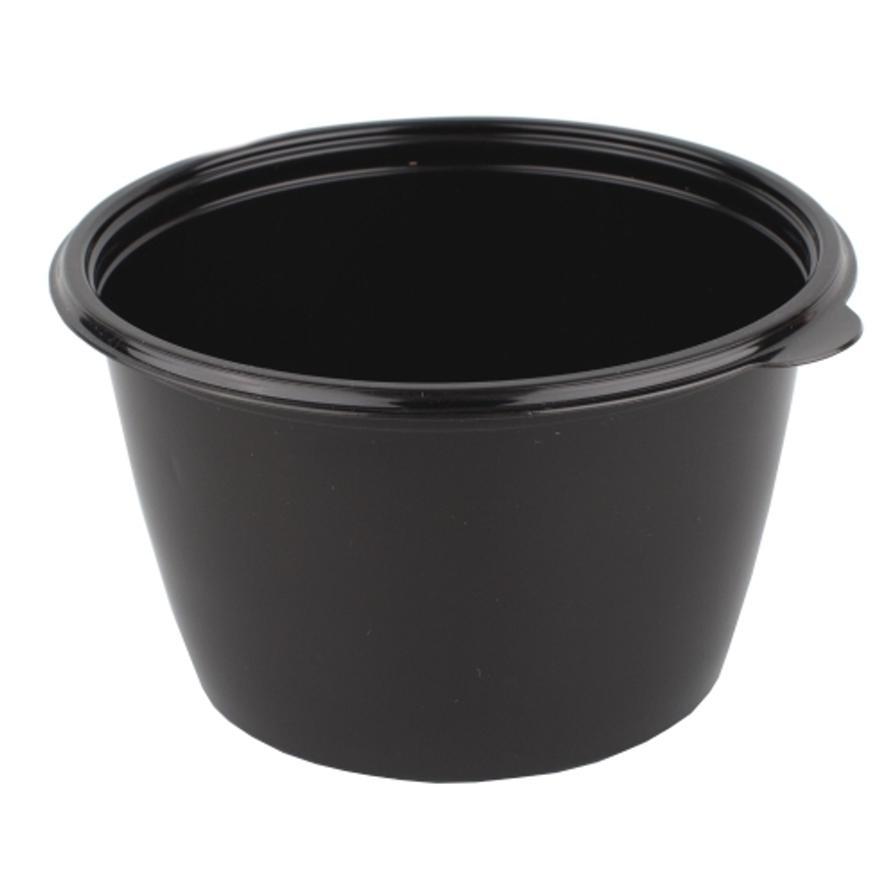 Контейнеры К-144, круглые, черные 750 мл (300 шт.)