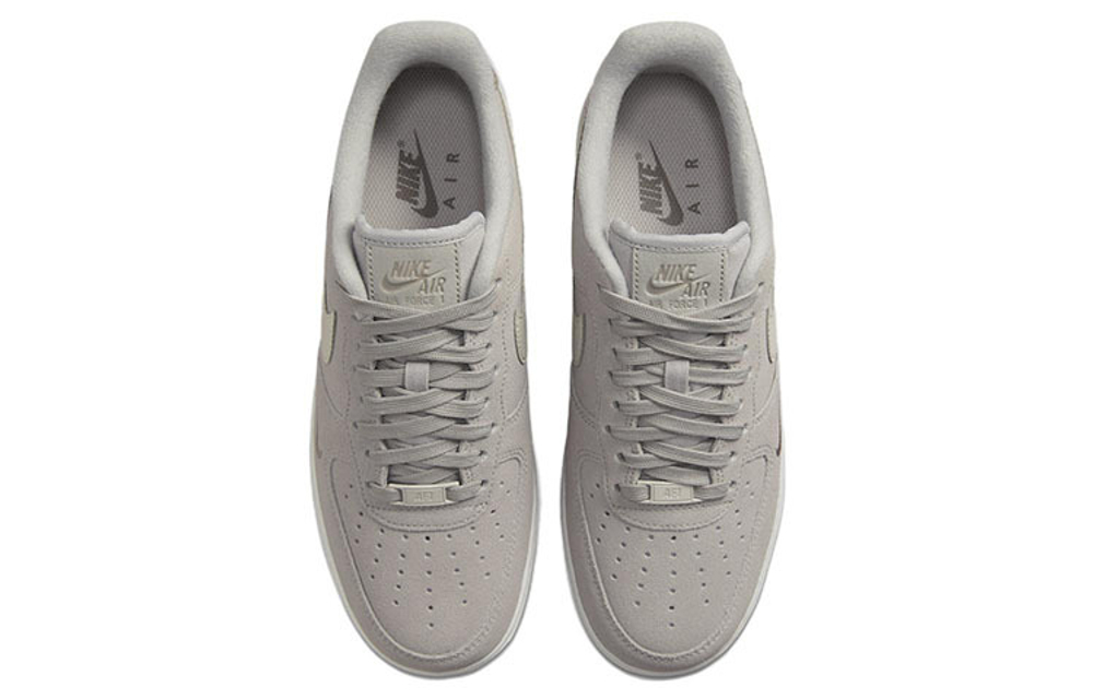 Air force 1 grey and white suede discount