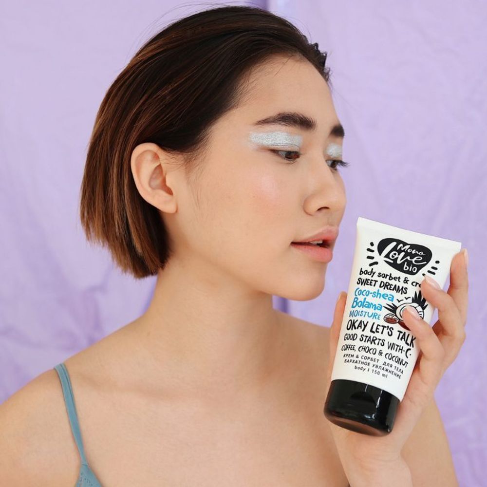 MonoLove Bio Крем & Сорбет для тела Бархатное увлажнение Coco-Shea Bolama Moisture 150ml