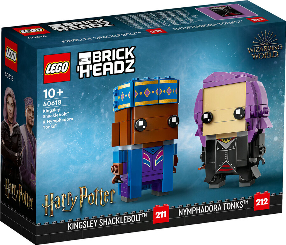 Конструктор LEGO Harry Potter 40618 Кингсли Шеклболт и Нимфадора Тонкс