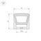 Профиль Arlight WPH-Flex-1616-Top-S11-20m White 041094