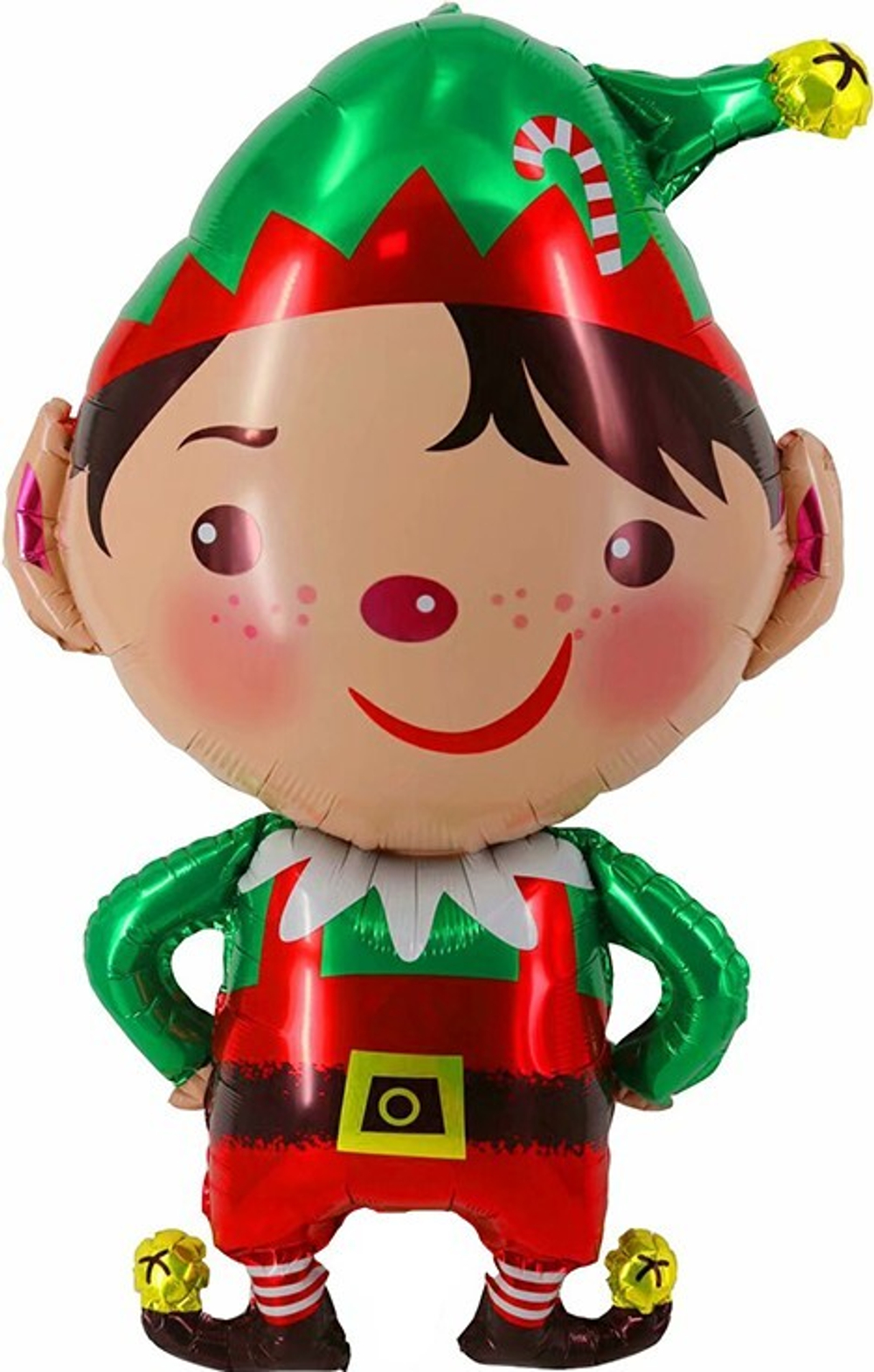 Шар (38''/97 см) Фигура, Веселый эльф, 1 шт.