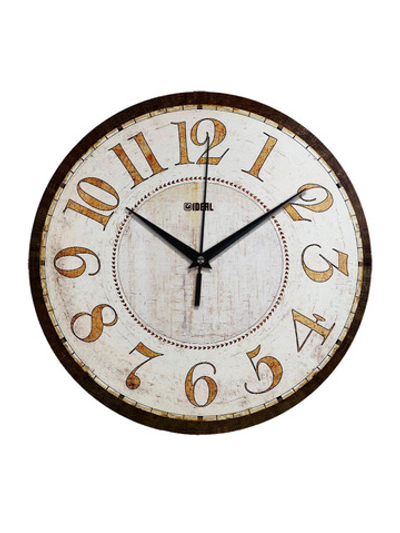 Часы настенные деревянные IDEAL "Бизен", 30 см, бесшумные Декор для дома, подарок