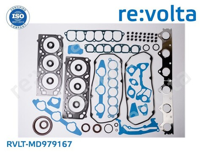 Набор прокладок двигателя полный Mitsubishi Pajero / Montero 3.8 / 6G75 / RVLT-MD979167