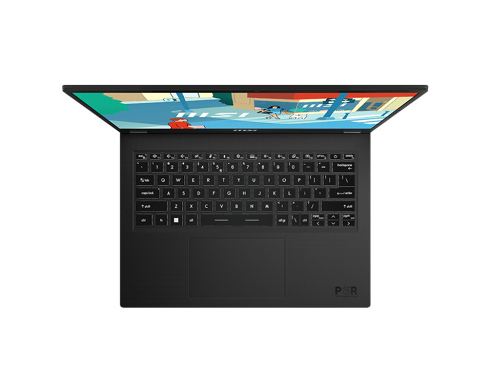 Ноутбук  MSI Modern 14H 14 ", Core i7, 16 Гб RAM, 512 Гб SSD, Iris Xe Graphics, Черный