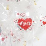 Шар (12"/30 см) Любовь Победила, Ты и Я, Прозрачный (701), пастель, 1 ст 25 шт.