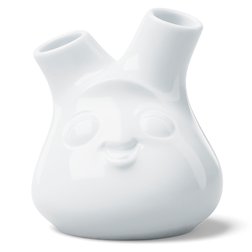 Ваза cheeky, 10 см, белая