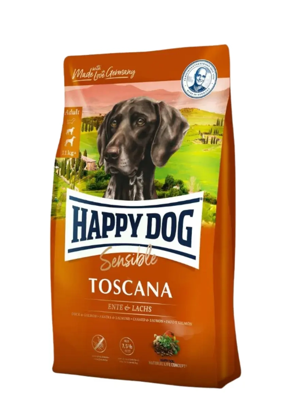 Happy Dog Toscana (Хеппи Дог Тоскана) сухой корм для собак 12,5 кг