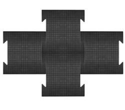 Резиновое покрытие ТП 25 мм