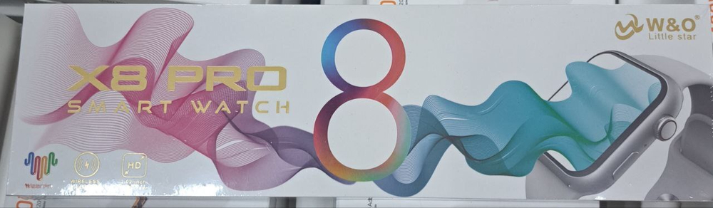 Смарт часы W&O X8 PRO (Золото)