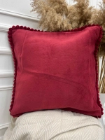 Декоративная наволочка 50х50 для подушки с декором