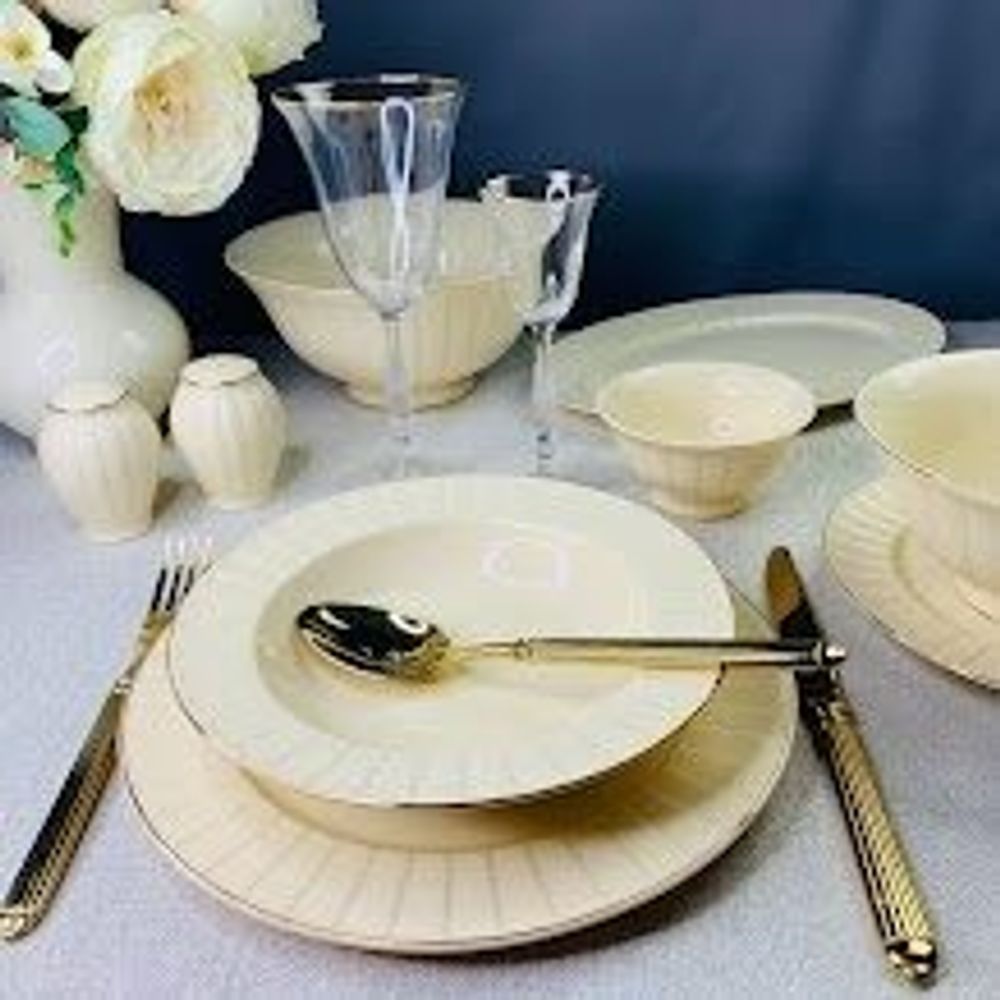 Lenardi 205-153 Обеденный сервиз 23пр. MARZIPAN в под.уп.(х1)Фарфор