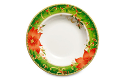 Тарелка суповая 23см Lamart Palais Royal Рождественская звезда