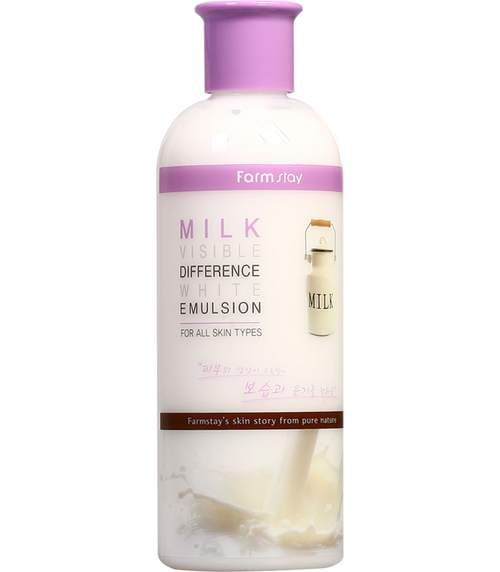 Farm Stay Тонер для лица с молочными протеинами Milk Visible Difference Moisture White Toner 350 мл (57323,00130)