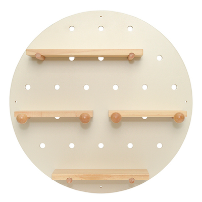 Полка настенная круглая shely, D50 см, белая