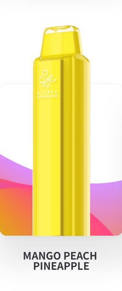 Купить Одноразовый Pod Elf Bar Crystal  - Mango Peach Pineapple (2500 puffs)