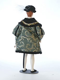 Кукла коллекционная Англичанин в придворном костюме