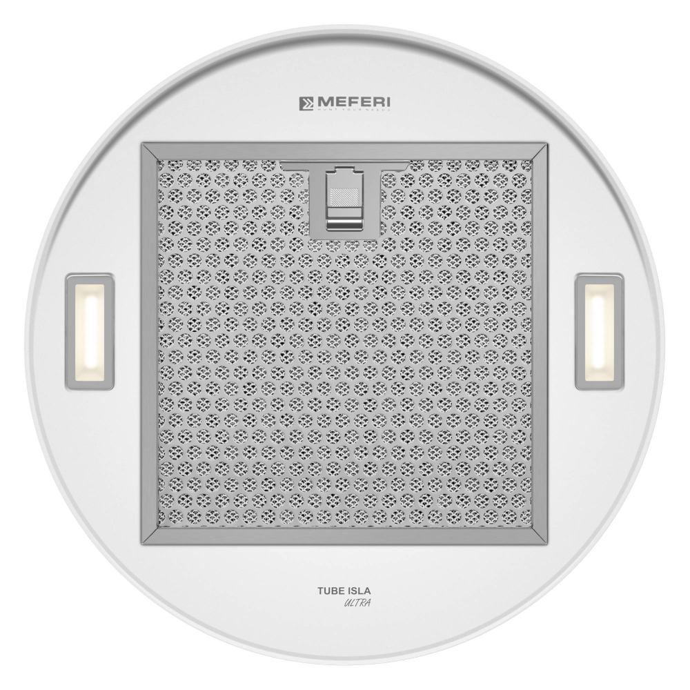 Островная цилиндрическая вытяжка Meferi TUBE35WH ISLA ULTRA фото 10