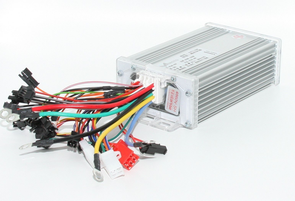 Контроллер 48-60v 28A 800-1000w для электровелосипеда