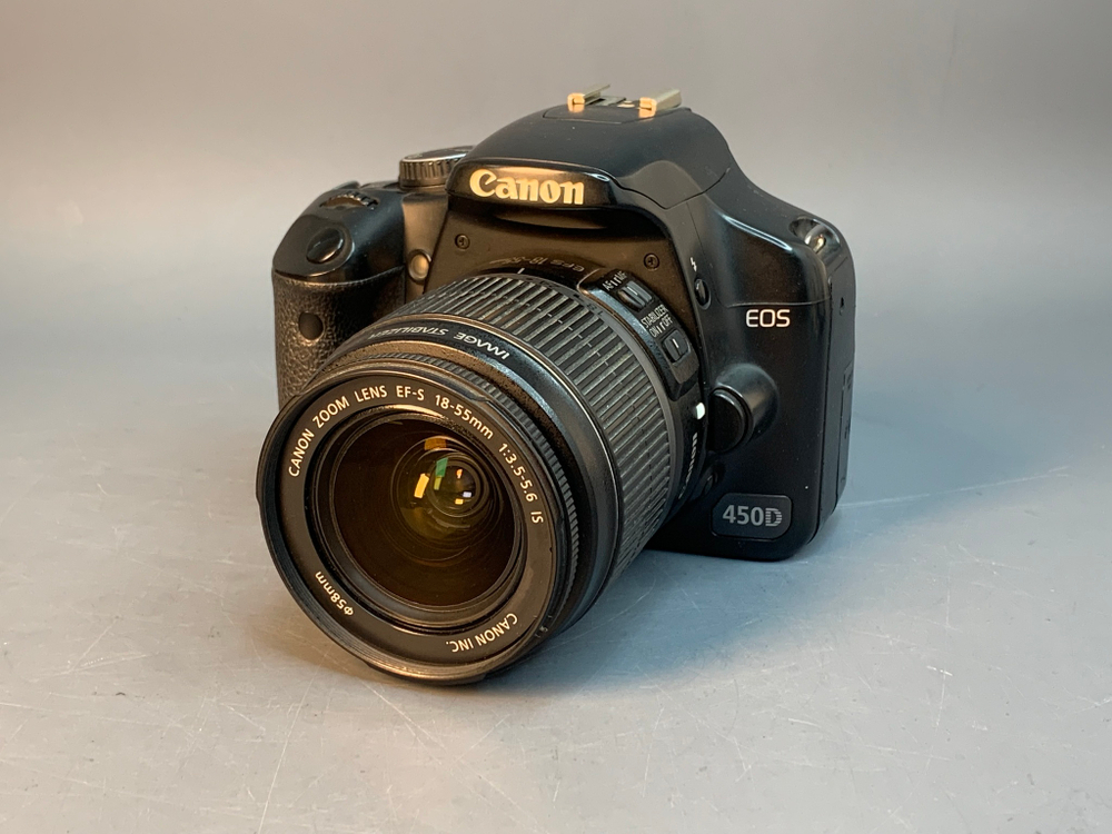 Canon EOS 450D Kit 18-5mm 25000 кадров пробега