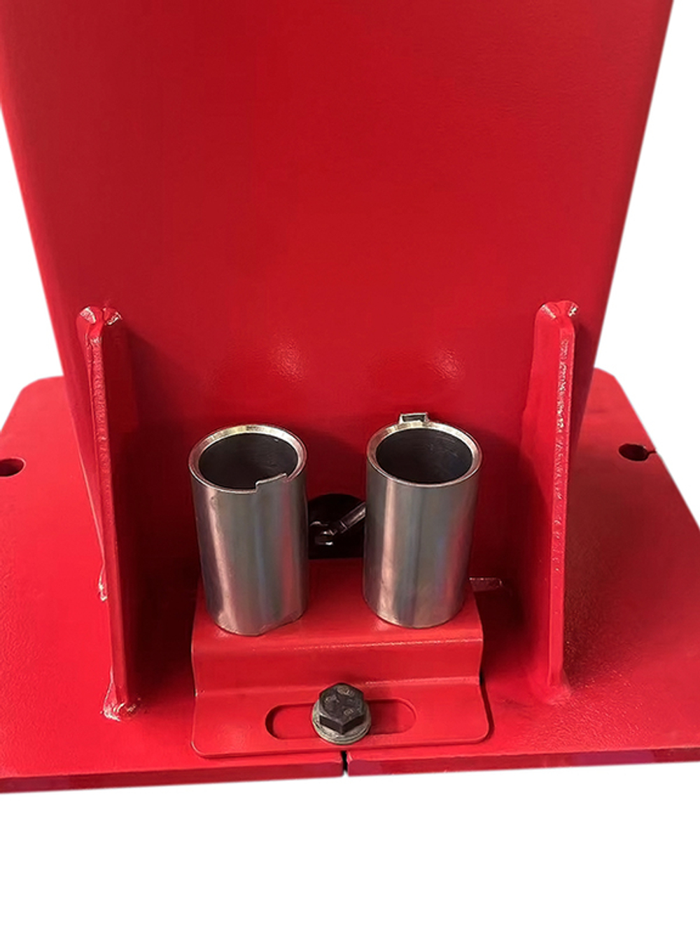 Подъемник электрогидравлический 4т 110-1900мм 2-х стоечный 220В верх.синхрон. (электр. спуск) GTE