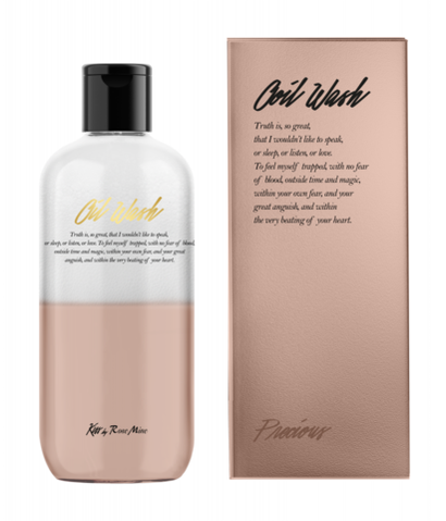 Kiss by Rosemine Fragrance Oil Wash Glamour Precious парфюмированный 2-х фазный гель для душа с ароматом мандарина и сладкого жасмина